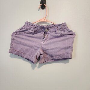 girls purple shorts